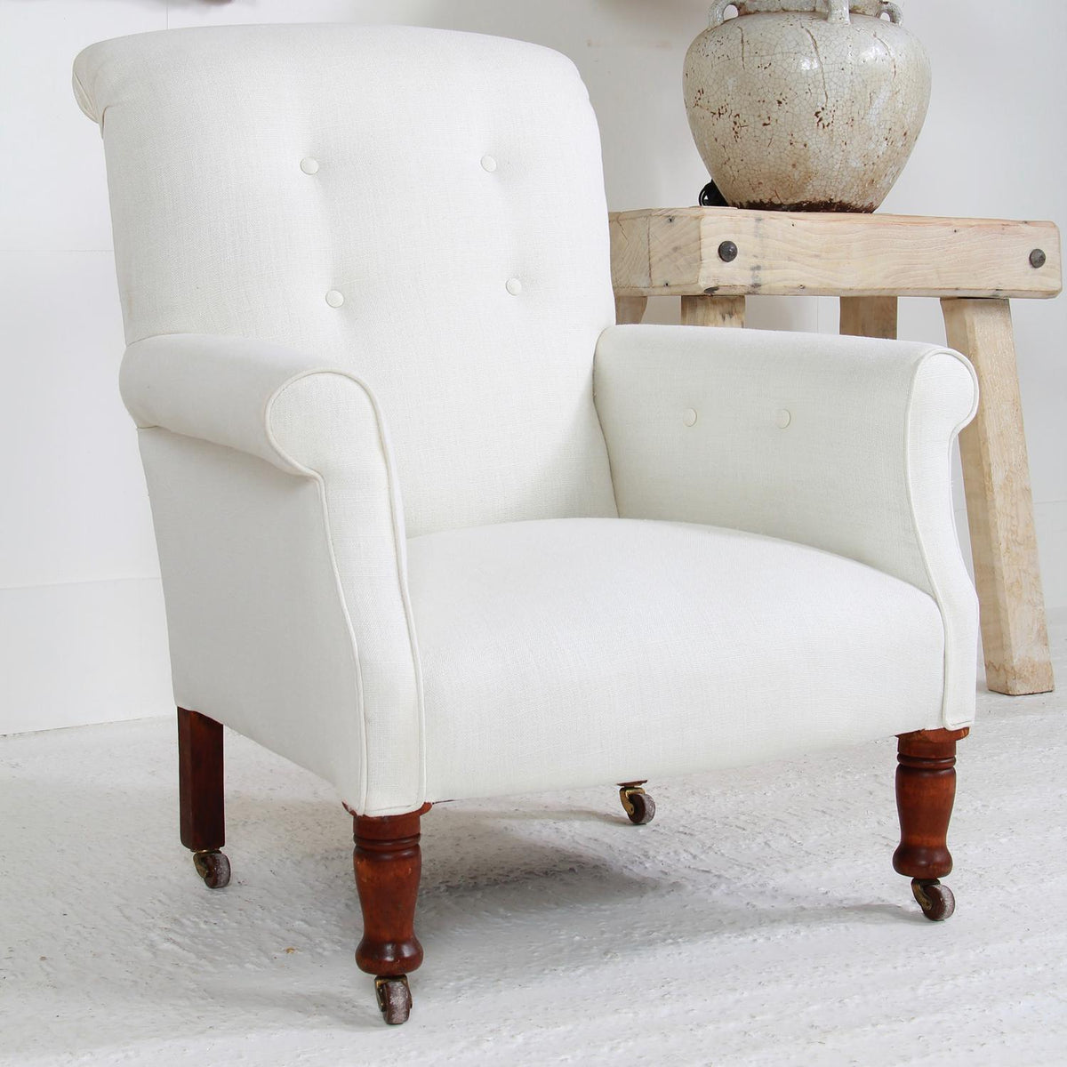 English 19thC Country House Armchair
