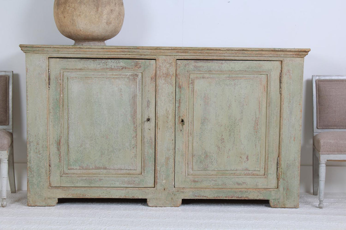 Grand Scale Italian 19th Century Painted Buffet