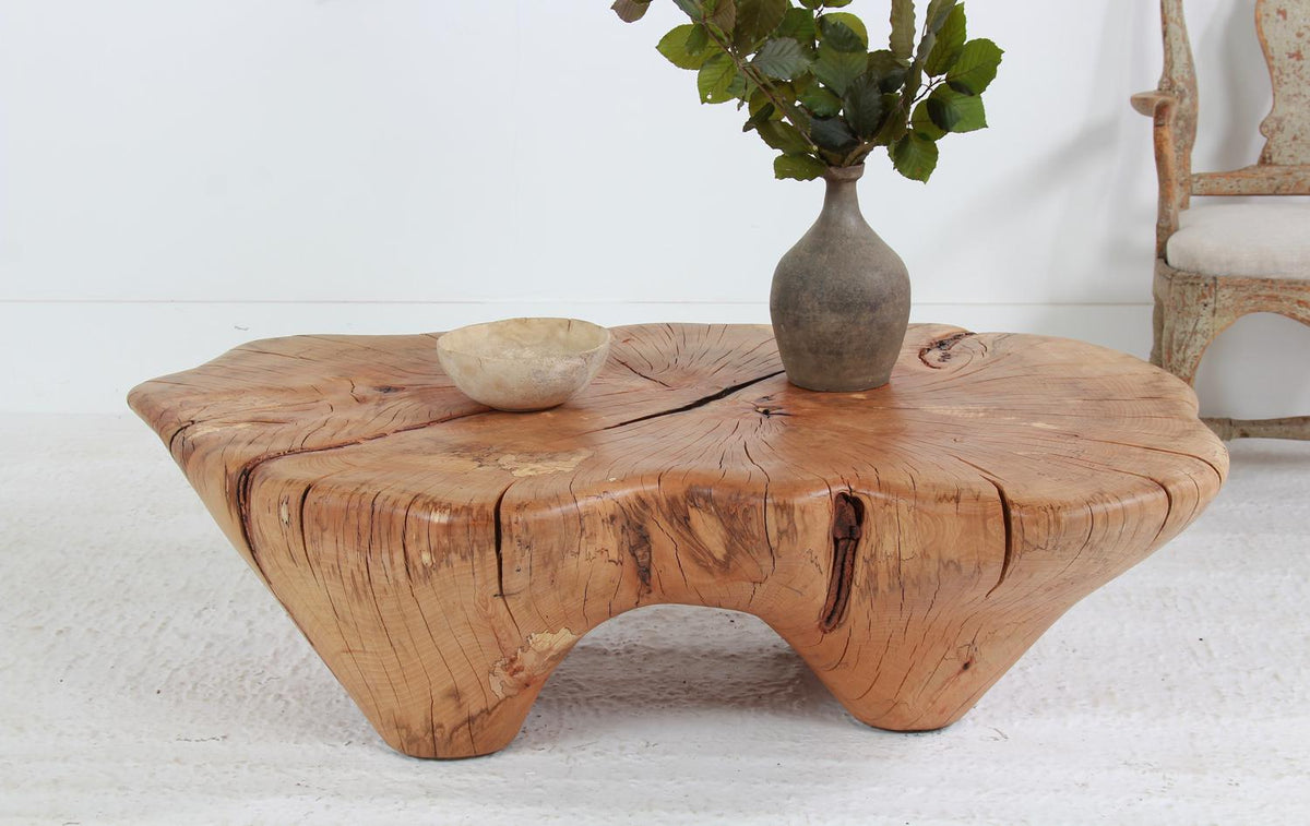 Huge Contemporary Beech Artisan Coffee Table.Please Enquire