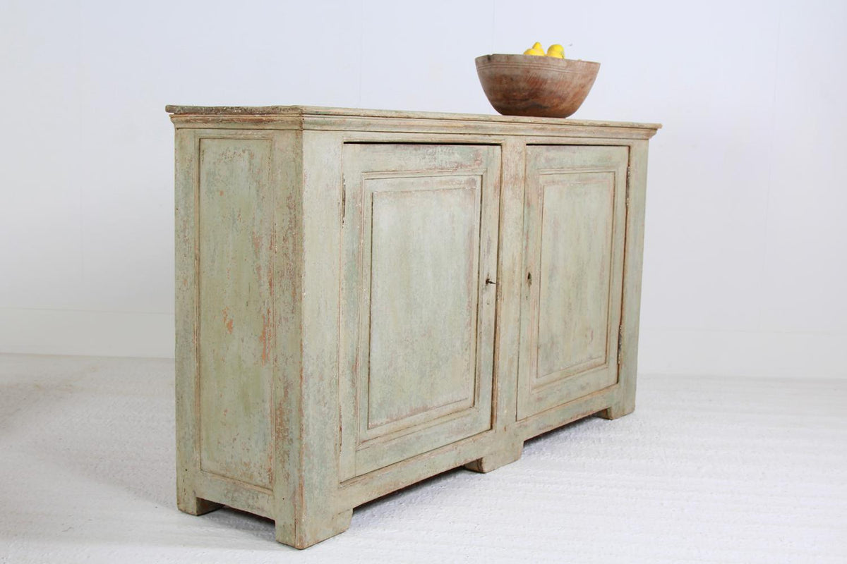 Grand Scale Italian 19th Century Painted Buffet
