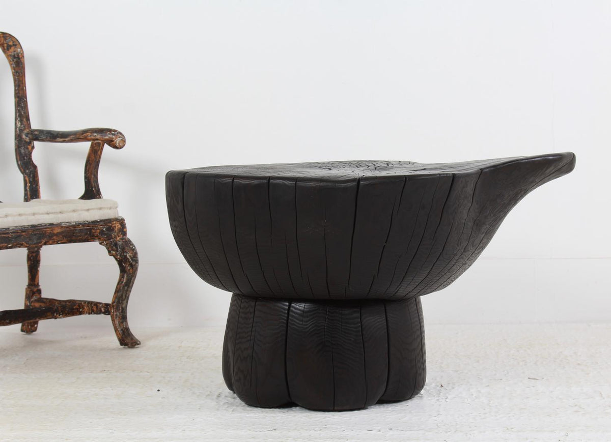 Sublime Artisan Sugi Ban ASH Skimming Stone Table.Please Enquire