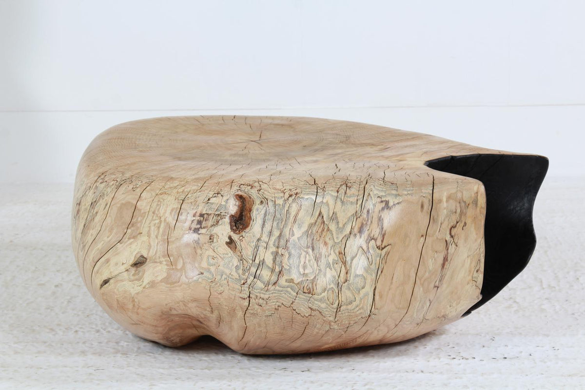 Huge Striking Artisan Ash Contemporary Pebble  Coffee Table.Please Enquire