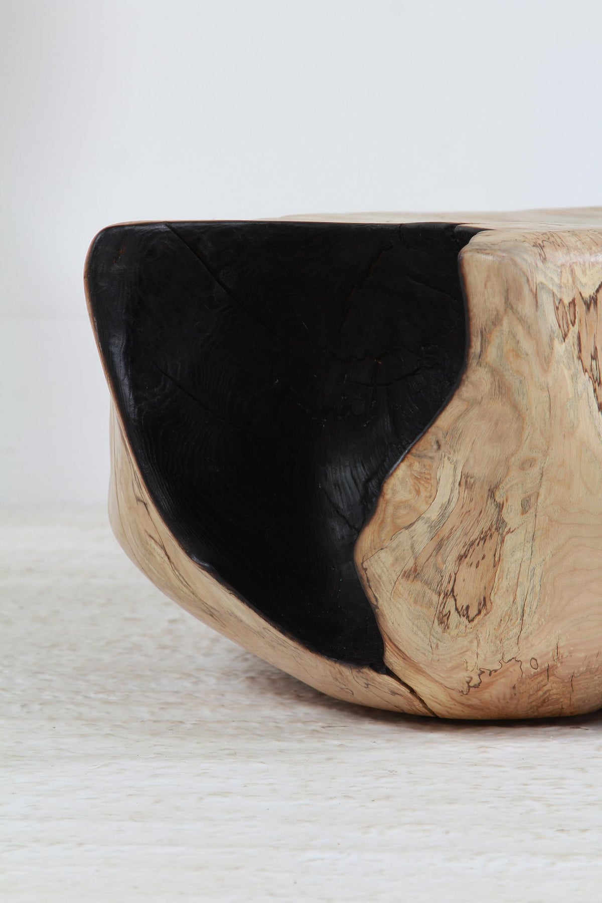 Huge Striking Artisan Ash Contemporary Pebble  Coffee Table.Please Enquire