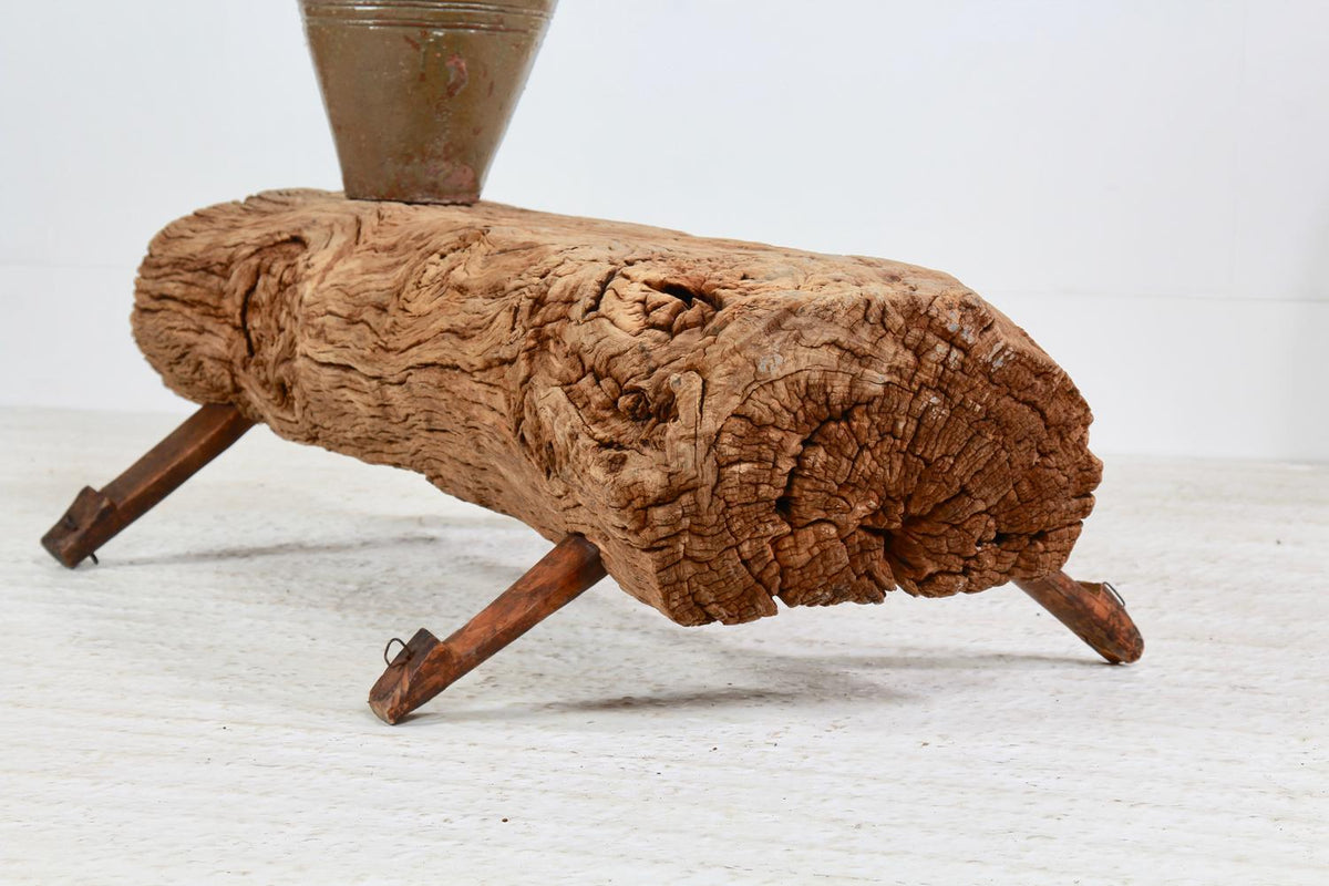 Wabi Sabi  Gnarly Tree Log Bench or Coffee Table