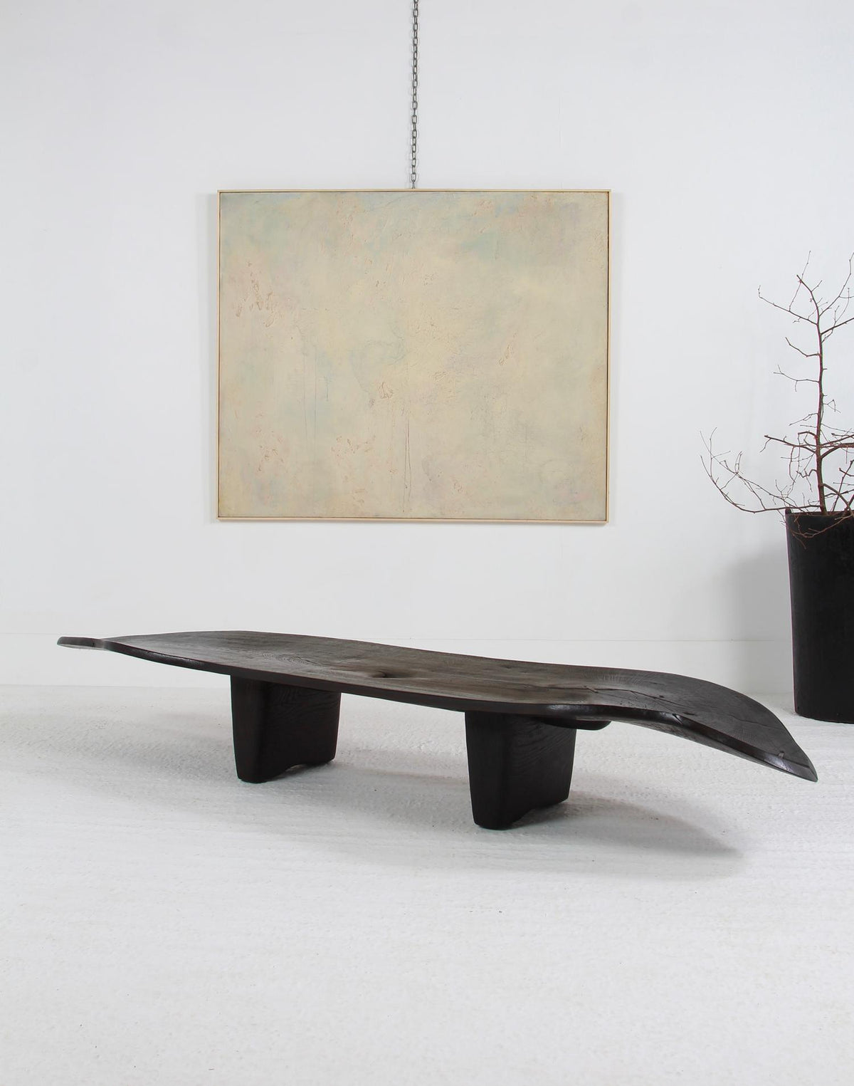 Magnificent  Sculptural Welsh Artisan Sugi Ban  Burnt wood Coffee Table.Please Enquire