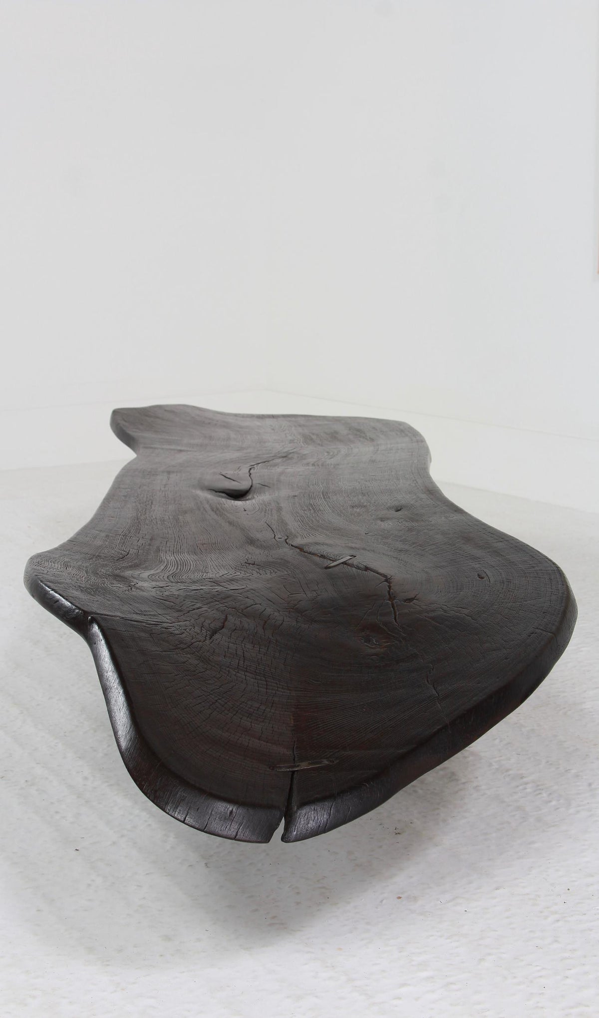 Magnificent  Sculptural Welsh Artisan Sugi Ban  Burnt wood Coffee Table.Please Enquire