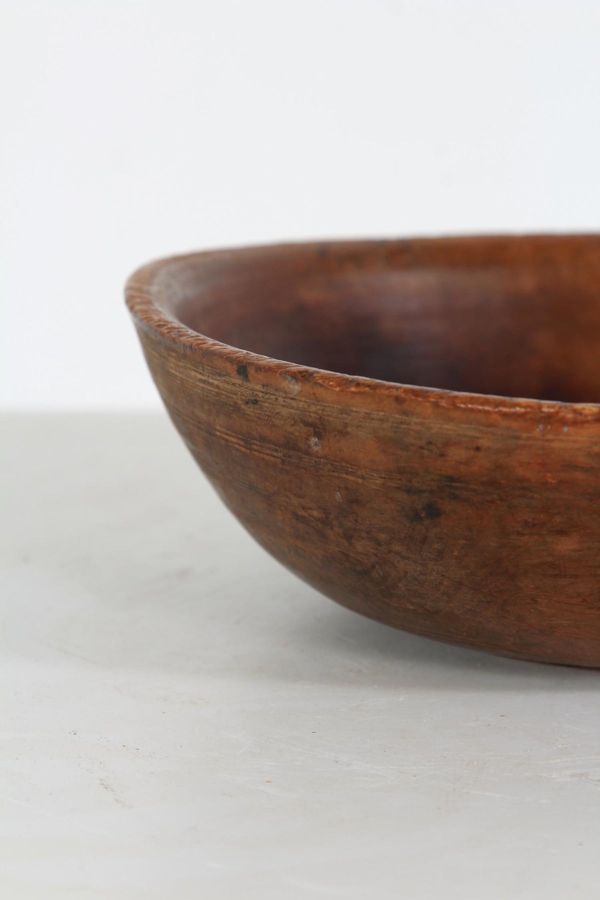 A vERY Appealing  Small Antique Swedish Root Wood Diary Bowl